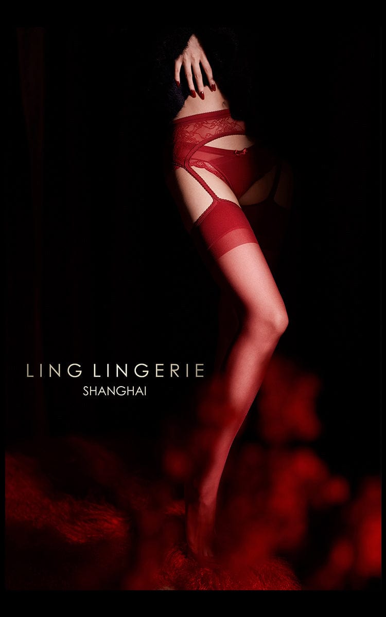 绫LING - 惹【Lust】 Lace Top Stocking